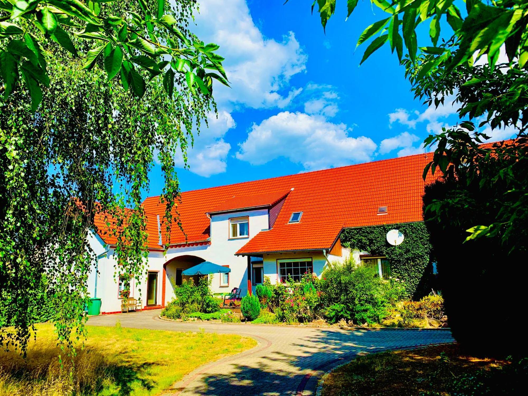 Top-Moderne Ferienwohnung Und Apartments Auf Frueherem Wunderschoenen Bauernhof Im Elbe-Elster-Kreis In Brandenburg Bei Herzberg-Elster, Schoenewalde, Holzdorf Ngoại thất bức ảnh